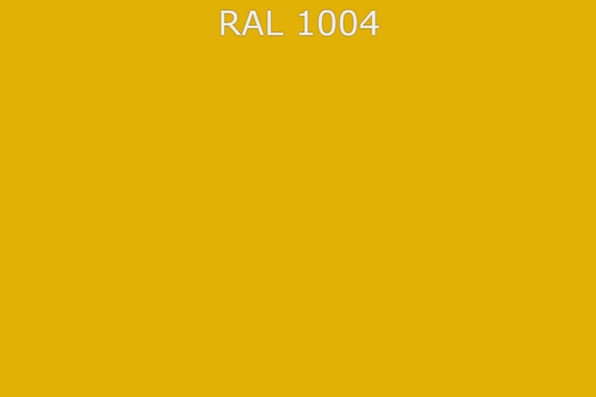 RAL 1004 Золотисто-жёлтый