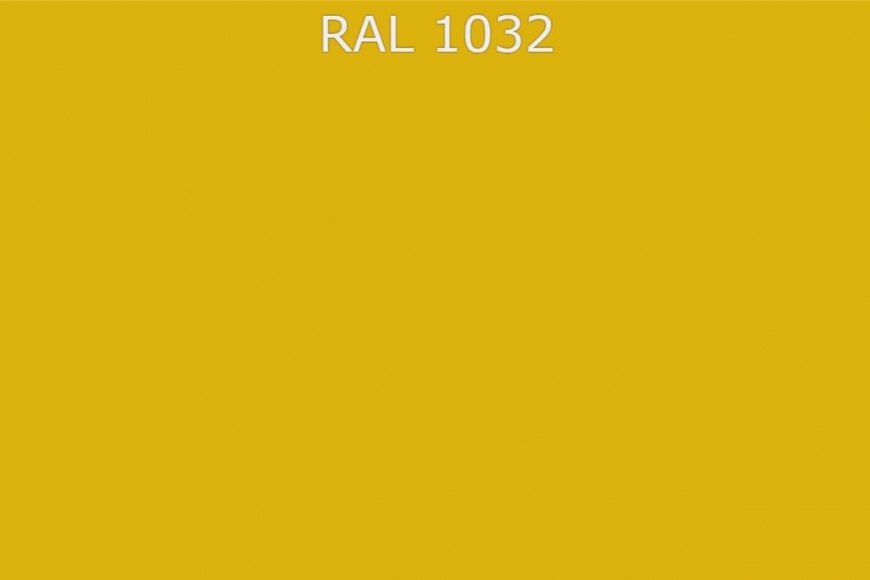 RAL 1032 Жёлтый ракитник