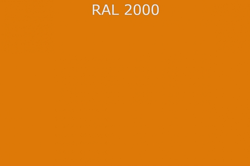 RAL 2000 Жёлто-оранжевый