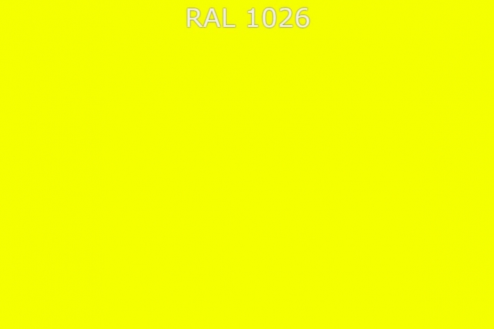 RAL 1026  Люминесцентный жёлтый