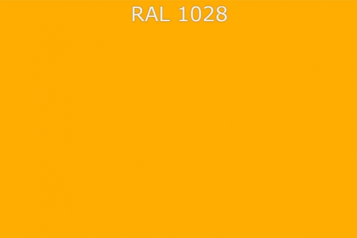 RAL 1028 Дынно-жёлтый