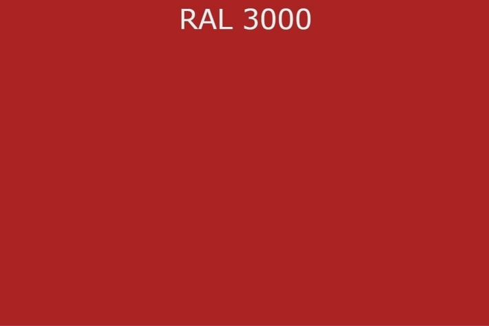 RAL 3000 Огненно-красный