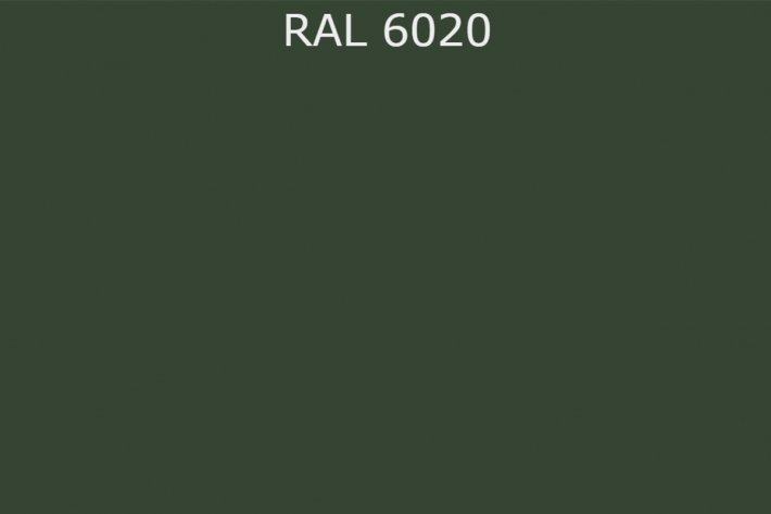 RAL 6020 Хромовый зелёный