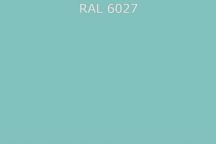 RAL 6027 Светло-зелёный