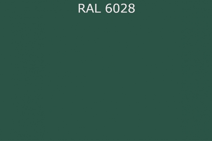 RAL 6028 Сосновый зелёный