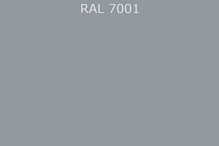 RAL 7001 Серебристо-серый