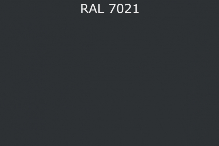 RAL 7021 Чёрно-серый