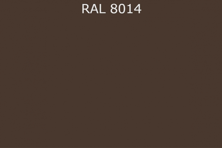 RAL 8014 Сепия коричневый