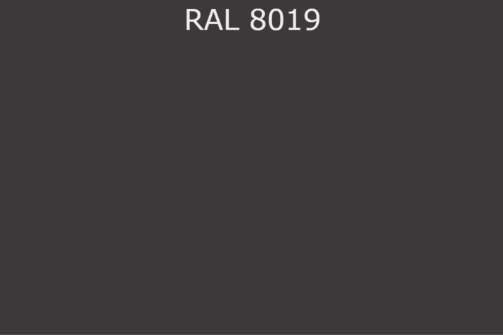 RAL 8019 Серо-коричневый