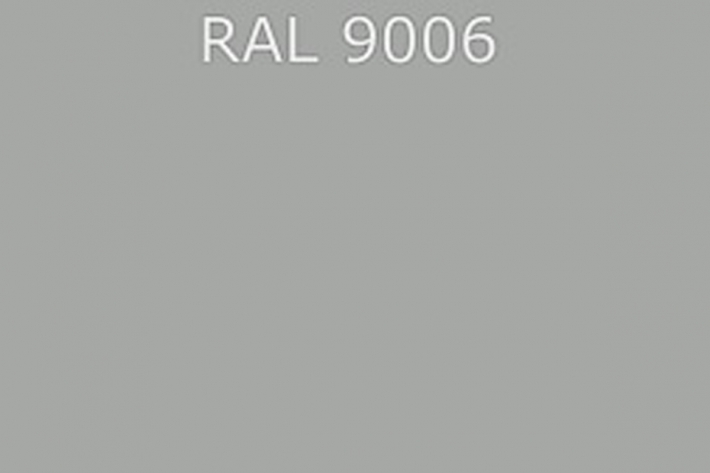 RAL 9006  Бело-алюминиевый