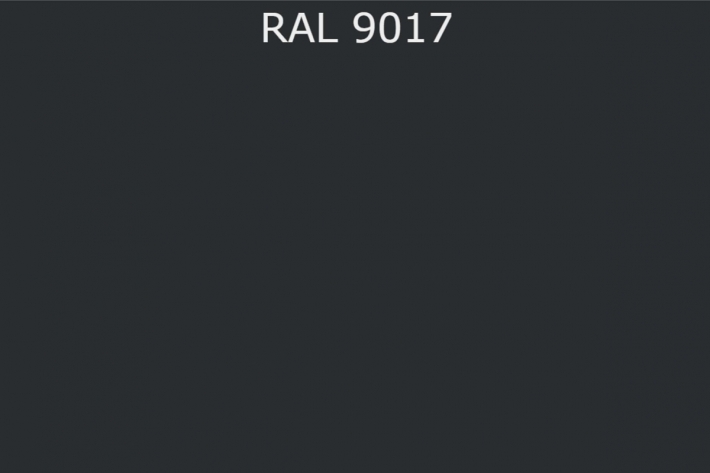 RAL 9017 Транспортный чёрный