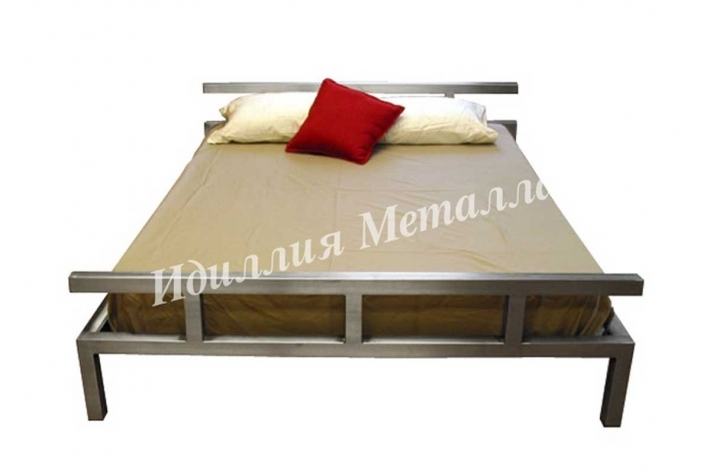 Кровать лофт на металлическом каркасе L-019