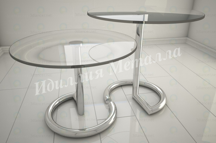Дизайнерский стол в стиле Лофт LOFT-COFE-083