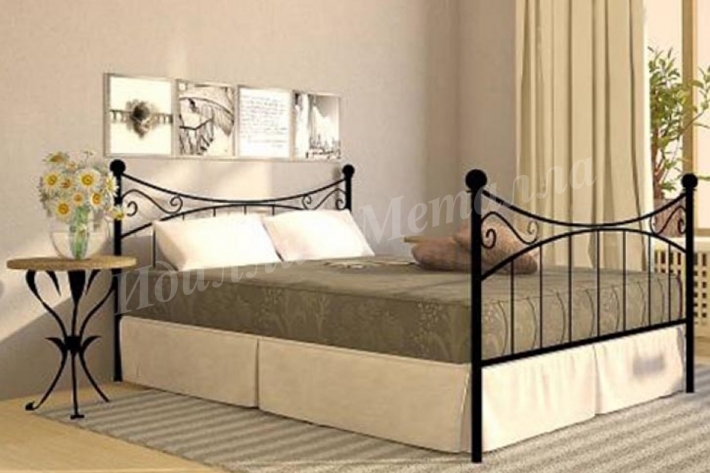 Кованая односпальная кровать 90х200 ОD-005